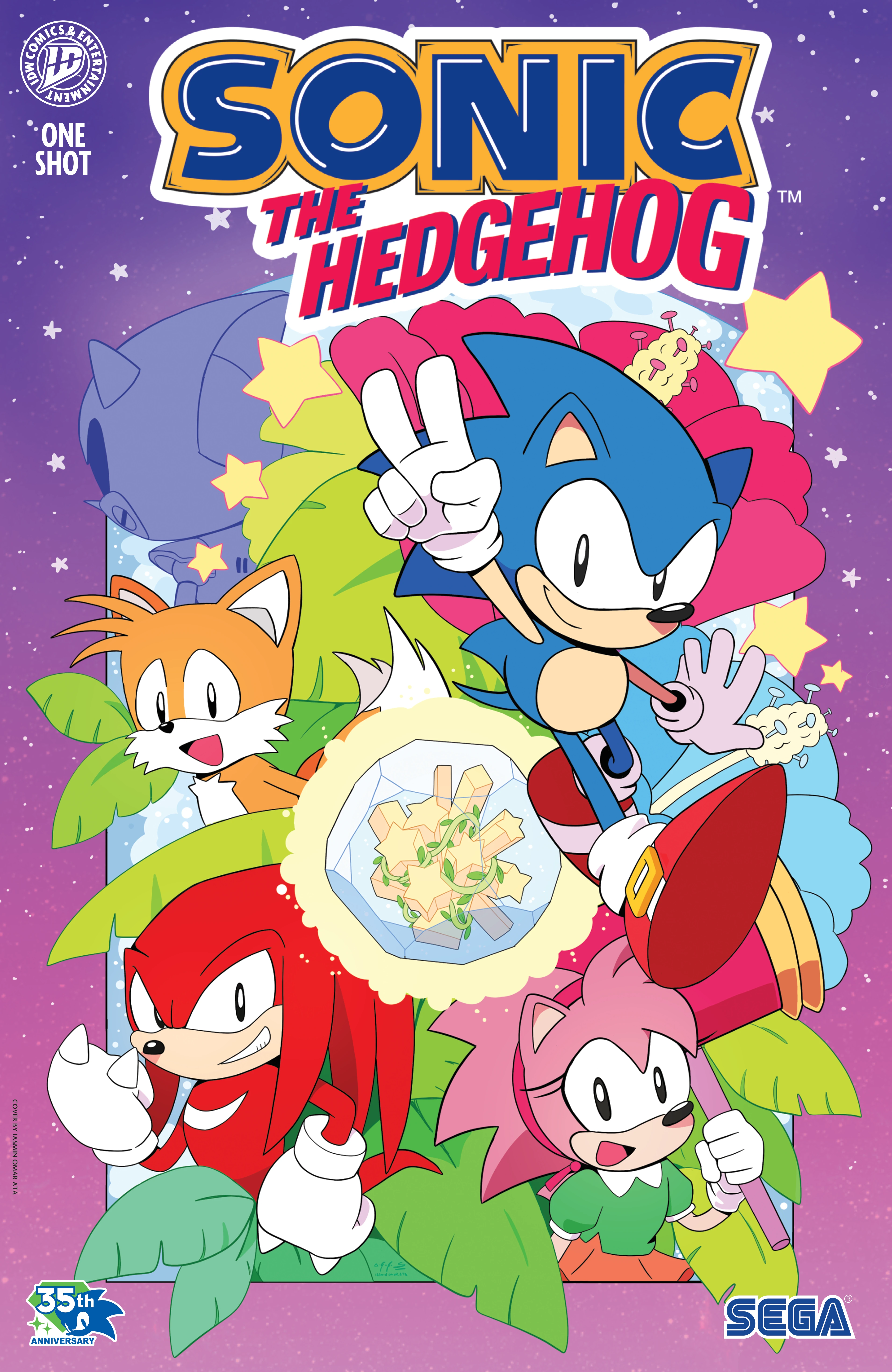 Sonic the Hedgehog: 35th Anniversary Special (IDW Publishing, 2026) cover